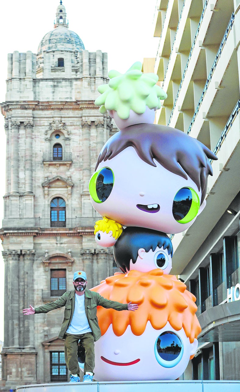 Malaga-born Javier Calleja heads into the city streets with his